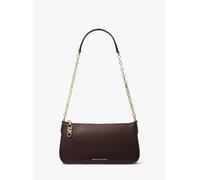 MK Pochette media in pelle con catena e logo Empire - Marrone - Michael Kors ONE SIZE