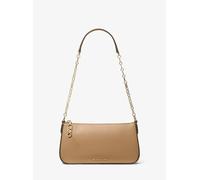 MK Pochette media in pelle con catena e logo Empire - Naturale - Michael Kors ONE SIZE