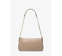 MK Pochette media in pelle con catena e logo Empire - Naturale - Michael Kors ONE SIZE
