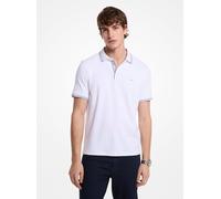 MK Polo Greenwich in cotone - Bianco - Michael Kors L