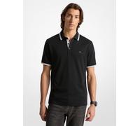 MK Polo Greenwich in cotone - Nero - Michael Kors L