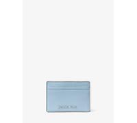 MK Porta carte di credito in pelle martellata - Blu - Michael Kors ONE SIZE