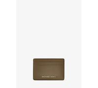 MK Porta carte di credito in pelle martellata - Verde - Michael Kors ONE SIZE