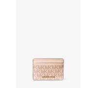 MK Porta carte di credito Jet Set con logo - Rosa - Michael Kors ONE SIZE