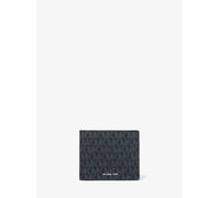 MK Portafoglio a libro Cooper con logo e portamonete - Blu - Michael Kors ONE SIZE