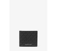 Michael Kors Hudson Portafoglio nero, pelle sintetica, uomo