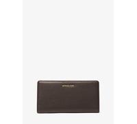 MK Portafoglio Bryant grande in pelle martellata con chiusura a scatto - Marrone - Michael Kors ONE SIZE