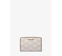 MK Portafoglio Bryant medio con logo jacquard - Naturale - Michael Kors ONE SIZE