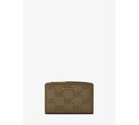 MK Portafoglio Bryant medio in pelle con logo goffrato - Verde - Michael Kors ONE SIZE