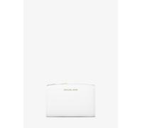 MK Portafoglio Bryant medio in pelle martellata - Bianco - Michael Kors ONE SIZE