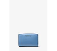 MK Portafoglio Bryant medio in pelle martellata - Blu - Michael Kors ONE SIZE