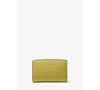 MK Portafoglio Bryant medio in pelle martellata - Verde - Michael Kors ONE SIZE