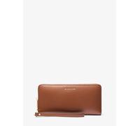 MK Portafoglio continental Jet Set Travel grande in pelle - Marrone - Michael Kors ONE SIZE