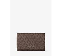 Michael Kors Jet Set Portafoglio marrone, pelle sintetica, donna