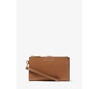 MK Portafoglio per smartphone Adele in pelle martellata - Marrone - Michael Kors ONE SIZE
