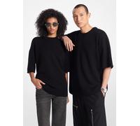 MK Pullover a maniche corte in misto lana e cashmere - Nero - Michael Kors L-XL