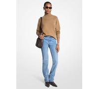 MK Pullover dolcevita in lana - Marrone - Michael Kors M