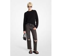 MK Pullover in lana a coste - Nero - Michael Kors XL