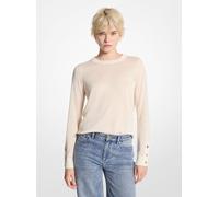 MK Pullover in lana merino - Naturale - Michael Kors XS