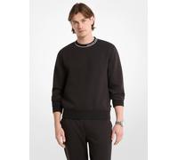 MK Pullover in misto cotone con logo - Nero - Michael Kors XXL
