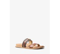 MK Sandalo basso Mandy con logo - Marrone - Michael Kors EU 36