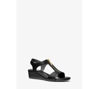 MK Sandalo Berkeley in pelle con zeppa - Nero - Michael Kors EU 38.5