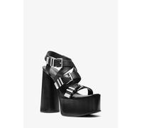 MK Sandalo con plateau Darrington in pelle - Nero - Michael Kors EU 38.5