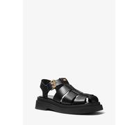 MK Sandalo Indy stile pescatore in pelle - Nero - Michael Kors EU 40