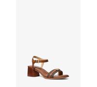 MK Sandalo Mandy in pelle con logo - Marrone - Michael Kors EU 38.5