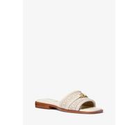 MK Sandalo slide Mandy con logo - Naturale - Michael Kors EU 36