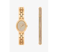 MK Set regalo con orologio Maude petite e bracciale rigido con pavé tonalità oro - Oro - Michael Kors ONE SIZE