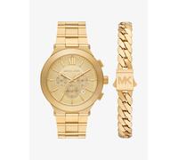 MK Set regalo orologio oversize e bracciale Billie tonalità oro - Oro - Michael Kors ONE SIZE