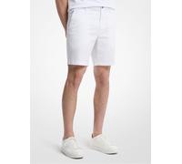 MK Shorts in cotone stretch - Bianco - Michael Kors 32