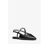 MK Slingback bassa Dina Flex in pelle - Nero - Michael Kors EU 38.5