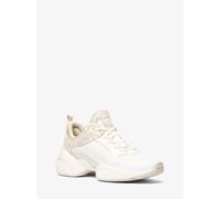 MK Sneaker Bowie in mesh con stampa logo - Naturale - Michael Kors EU 41