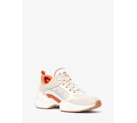 MK Sneaker Bowie in pelle scamosciata e mesh - Arancio - Michael Kors EU 36