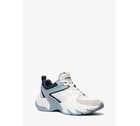 MK Sneaker Chase in materiale misto - Blu - Michael Kors EU 42