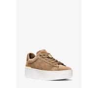 MK Sneaker Dottie in pelle scamosciata con plateau - Naturale - Michael Kors EU 36.5