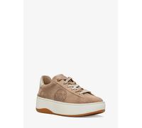 MK Sneaker Dottie in pelle scamosciata con plateau - Naturale - Michael Kors EU 41
