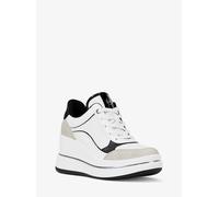 MK Sneaker Emmy in materiale misto con zeppa - Nero - Michael Kors EU 40.5