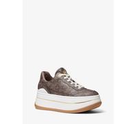 MK Sneaker Hayes con logo Empire e plateau - Marrone - Michael Kors EU 42.5