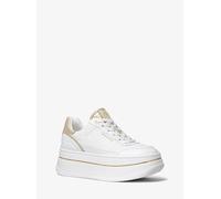 MK Sneaker Hayes in pelle con plateau - Oro - Michael Kors EU 40.5