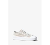 MK Sneaker Jude in misto cotone - Argento - Michael Kors EU 38