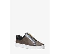 MICHAEL Michael Kors Scarpa slip-on 'KEATON' marrone / marrone scuro / oro / nero, Taglia 38,5