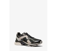 MK Sneaker Leo in materiale misto - Nero - Michael Kors EU 45