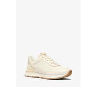 MK Sneaker Nova in pelle e nylon - Naturale - Michael Kors EU 35