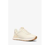 MK Sneaker Nova in pelle e nylon - Naturale - Michael Kors EU 38.5