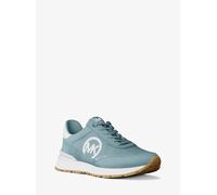 MK Sneaker Nova in pelle scamosciata traforata - Blu - Michael Kors EU 37