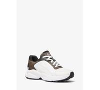 MK Sneaker Sami in materiali misti - Marrone - Michael Kors EU 40