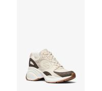 MK Sneaker Zuma con stampa logo color block - Marrone - Michael Kors EU 39